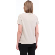 Lumberjack Wl Robı 11MS468 5fx Haki Kadın Kısa Kol T-Shirt
