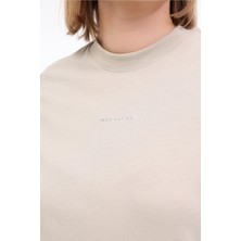 Lumberjack Wl Robı 11MS468 5fx Haki Kadın Kısa Kol T-Shirt