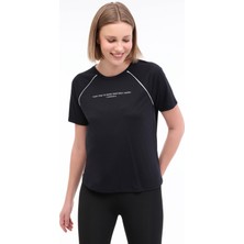 Lumberjack Wl Anısa 11MS425 5fx Siyah Kadın Kısa Kol T-Shirt