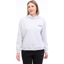 Lumberjack Wl Anna 17CT1179 5fx Grı Melanj Kadın Sweatshirt