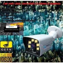 8 Kameralı Gece Renkli 5mp Lensli 1080P Fullhd Kamera Seti - Sabit Ip Gerektirmez-Tak Çalıştır