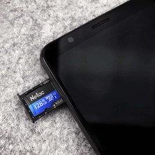 Netac P500 NT02P500STN-128G-R Uhs-I U1 CLASS10 Microsdxc 128GB Hafıza Kartı (Sd Adaptörlü)