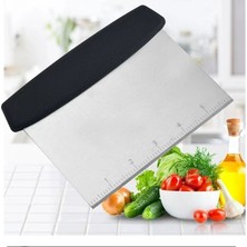 Cocoloco Home Paslanmaz Çelik Hamur Kesme Aparatı Şekillendirme Spatulası
