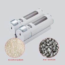 MAİN SHOP 2 Adet Beyaz 400 ml Duvara Monte Manuel Sabunluk Banyo , Mutfak El Sıvı Şampuan Duş Jeli Dispenseri