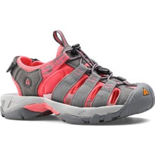 Humtto HM710445B Burnu Kapalı Gri Outdoor Kadın Unisex Trekking Spor Sandalet
