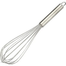 Safestore 2'li Paslanmaz Çelik Çırpıcı Pratik Yumurta Sos Karıştırıcı Çırpma Teli 25 cm