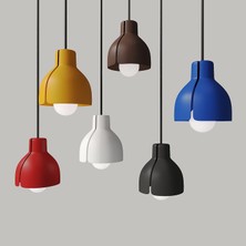 Keın Dekoratif Aydınlatma Aplik Şapkası Renkli Avize Ampul Dekoru Salon Oturma Odası Modern Minimalistik