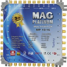 Mag Platinum 10*16 Sonlu Uydu Santrali Mag Platınum (4767)