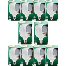 Sylvania (10 Adet) 37W 3000K (Sarı Işık) E27 Duylu (Kalın Duy) Torch LED Ampul