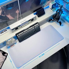 ATAsoft Rgb Düz Beyaz Su Geçirmez Gaming Işıklı Oyuncu Mousepad