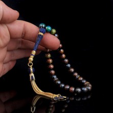 Zirkon Taş Gümüş Set Renk Değiştiren His Taşı Tesbih