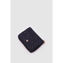 Ollbag Siyah Nakış Detaylı Bayan Cüzdan - OL-1090