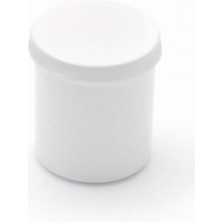 Zylan Ambalaj 50 ml Pe Beyaz Pomat Krem Kutusu 24 Adet