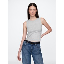 Gap Kadın Gri Örme Jersey Atlet