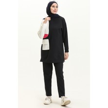 Yandan Cepli Eşofman Takım 70086-02 Lacivert