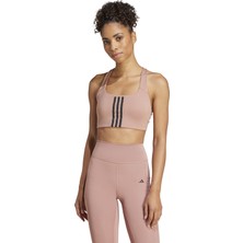 Adidas Performance JI7989 Training Medium Support 3 Stripes Bra