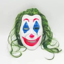 Evimdeyokyok Joaquin Phoenix Joker Maskesi Yeşil Saçlı