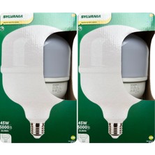 (2 Adet) Sylvania 45W 3000K (Sarı Işık) E27 Duylu (Kalın Duy) Torch LED Ampul 