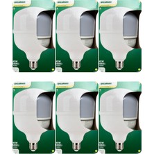 (6 Adet) Sylvania 45W 3000K (Sarı Işık) E27 Duylu (Kalın Duy) Torch LED Ampul 