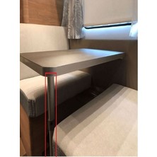 Karavan ve Tekneler Için Ortadan Katlanır Masa Ayağı