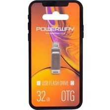 32 GB Iphone USB 2.0 Otg Metal Flash Bellek