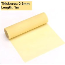 Kalın Lateks Band Bej 15 cm Genişlik 1.0 mm-1 metre