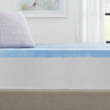 Ecotopper - 4  cm  Marble Mermer Desenli Hr Destek Sünger Yatak Pedi