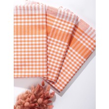 Cacon 4 Adet Pöti Kareli Kurulama Bezi, 50 x 70  cm  Karışık Renk, Beslenme Örtüsü