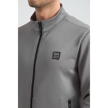 SHOOTER Gri Scuba Mevsimlik Regular Fit Erkek Eşofman Takım