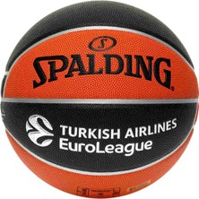 Spalding TF-500 Rep/euro No 6 Basketbol Topu 2021 Siyah Turuncu Renkli Yüksek Performans