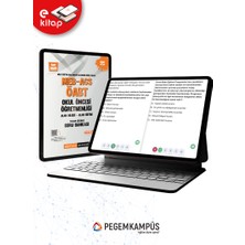 2025 MEB-AGS-ÖABT Okul Öncesi Öğretmenliği Alan Bilgisi - Alan Eğ