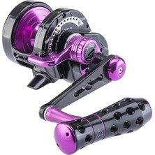 Monster Game Pe3 Black Purple Sol El Jig Çıkrık Olta Makinesi