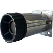 Yasax Mobilya Aksesuarları Metal Krom Ayak 10 cm