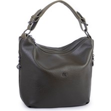 Nas Bag Kadın Salaş Yumuşak Dokulu  Omuz ve Çapraz Çanta Yeşil  Victoria