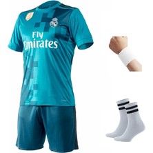 Andream Şampiyonlar Ligi Real Madri’d Ronaldo 2017/2018 Futbol Çocuk Forması 4’lü Set