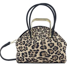 Kriste Bell Çapraz Askılı Kadın Çanta Leopar 7299