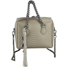 Louisiana Polo Kriste Bell Kadın Çanta Pewter 26423