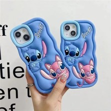 Koso Samsung A34 Mavi Stich Telefon Kılıfı