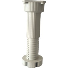 Yasax Mobilya Aksesuarları Plastik Ayarlanabilir 10-15 cm Gri