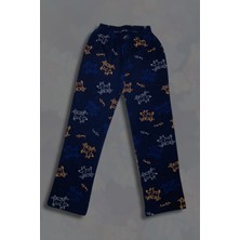 Gri Mor Tekstil Pamuklu Erkek Çocuk Gömlek Yaka Pijama Takımı
