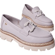 Mammamia Kadın Loafer Ayakkabı Deri D25YA-3770