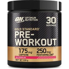 Optimum Nutrition Gold Standard Pre Workout Karpuz Aromalı / 30 Servis