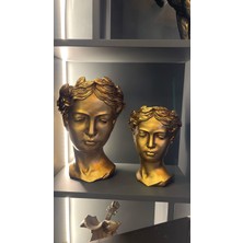 Mimar Market Helen Heykel Gold Büst Büyük Boy