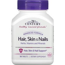21ST Century Hair Vitamin Skin & Nails Advanced Formula 50 Tablets