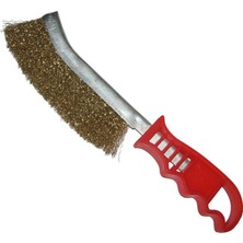 Hırsan Çelik Tel Fırça İnce Saplı