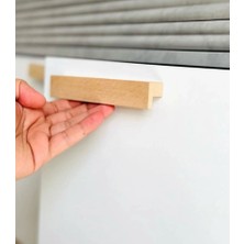 Özkan Ahşap Çeltikli Mutfak Dolap Kulpları, Ahşap Kulp, Çekmece Kulpu, Kulp