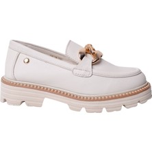 Mammamia Kadın Deri Loafer Ayakkabı D25YA-3690