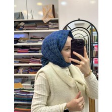 951 Cacharel Logolu Ipek Koton Jakar Eşarp 8932982