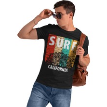 Surf Baskılı Unisex Tshirt, Hediye Tshirt, Ww1