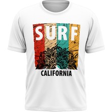 Surf Baskılı Unisex Tshirt, Hediye Tshirt, Ww1